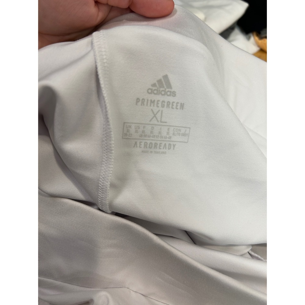 Adidas Women T Match Skirt White Tennis Skort AEROREADY GH7552 XL - Picture 9 of 10